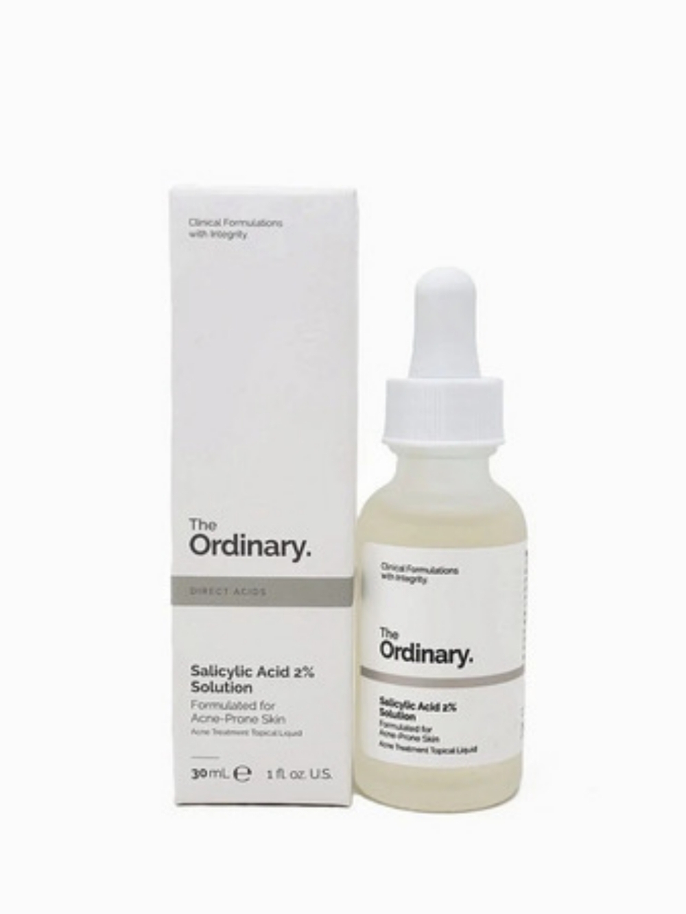 The Ordinary Salicylic Acid 2% Solution Acne Treatment 2 Boxes